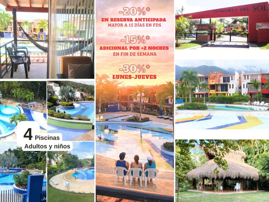 "Apto 2 Habit, 4 piscinas, Dcto GENIUS, Check in-out extendidos, a 1 cuadra del parque -Ciudadela del Sol- en San Jerónimo ANT" - 1