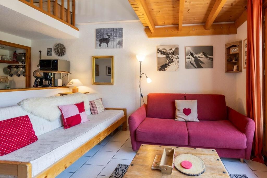 Résidence Les Arolles - Studio mezzanine 6 personnes 2 exposé Sud MAE-9184 - 1