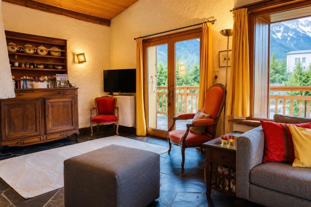 Chalet Chamonix Vue Mont-Blanc Jardin 8 pers - 2
