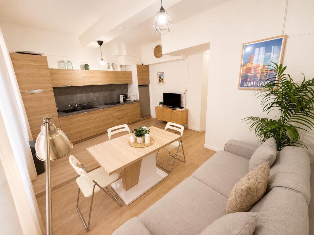 Cosy 2 bedrooms 2 bathrooms apartment - 1 min Palais & beaches - 2