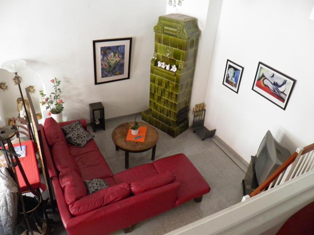 Shared lounge/TV area, Ferienhaus Wiethuchter in Lubeck