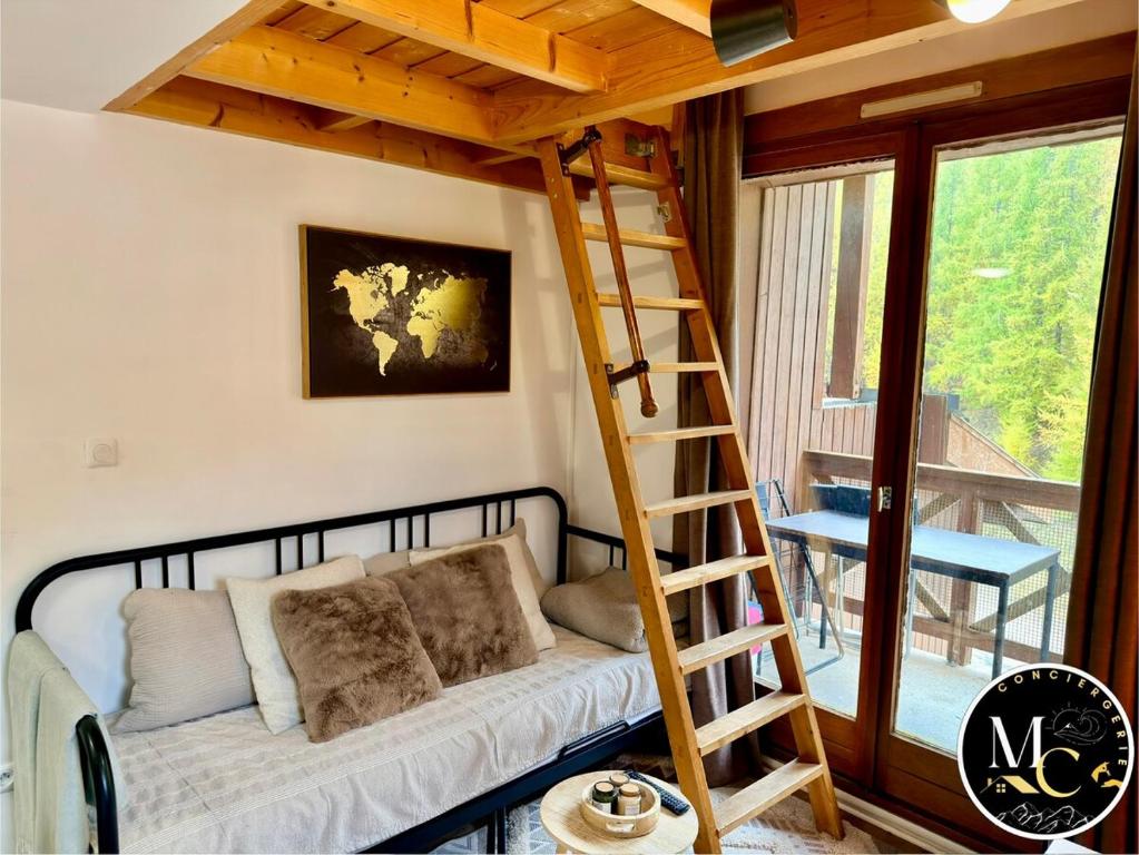 Charmant studio avec coin nuit en mezzanine La Foux d'Allos - 4