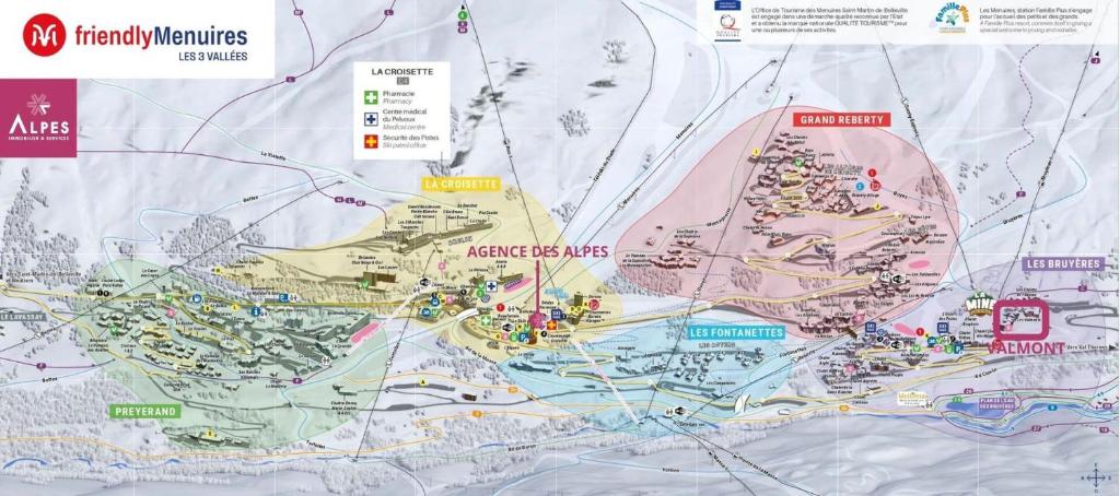 Résidence Valmont - Appartement avec 2 chambres et vue sur la montagne pour 6 personnes MAE-4154 - 4