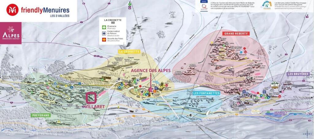 Résidence Villaret - Studio rénové sur les pistes aux Menuires pour 4 personnes MAE-4234 - 4