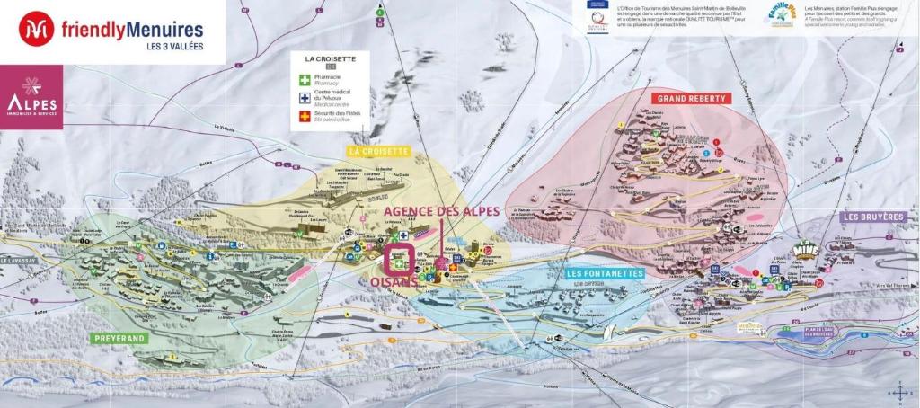 Résidence Oisans - Studio pour 4 entierement rénové ski aux pieds au coeur des Ménuires MAE-5514 - 3
