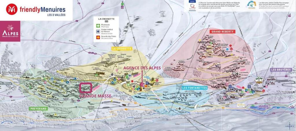 Résidence Grande Masse - Appartement pour 5 en bord de piste aux Ménuires MAE-4894 - 3