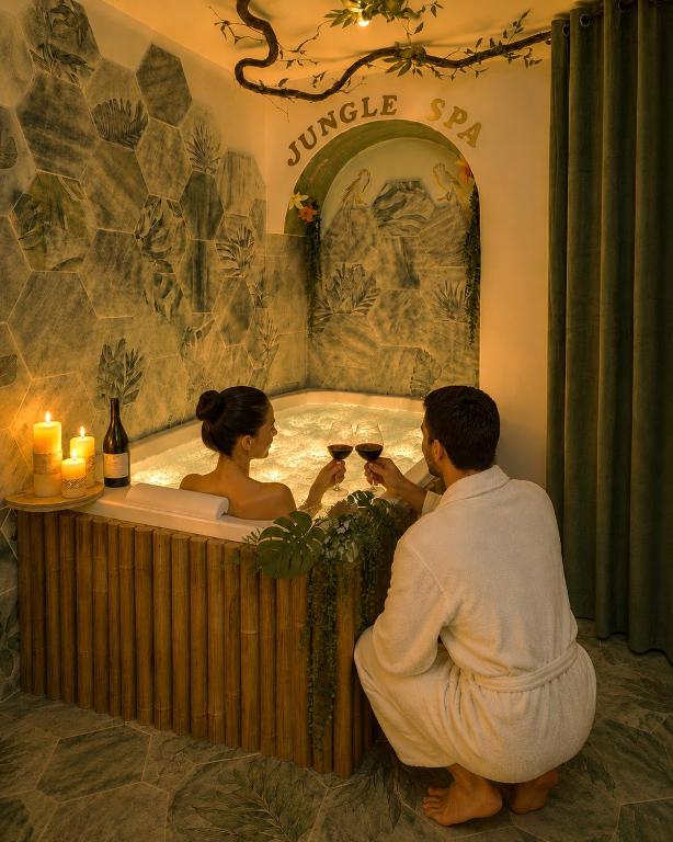 Jungle Spa - Cocon tropical et romantique avec balnéo en plein coeur de Pézenas ! - 3