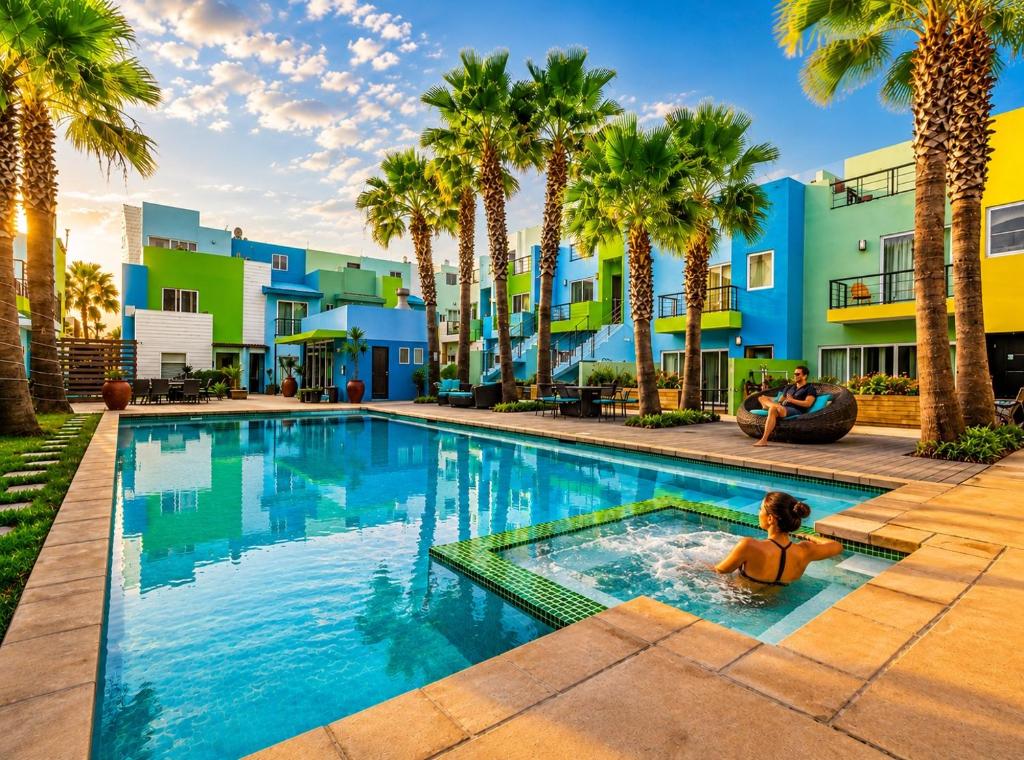 Rosarito pool & garden bar oXxo Farmacy - 2