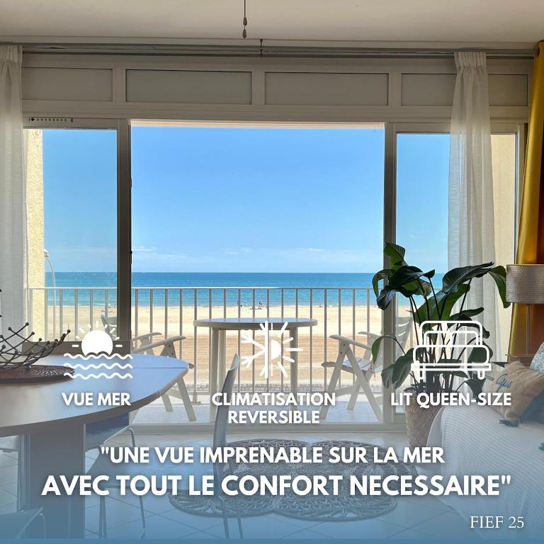 Vue mer appartement 2 chambres AZUR - 1