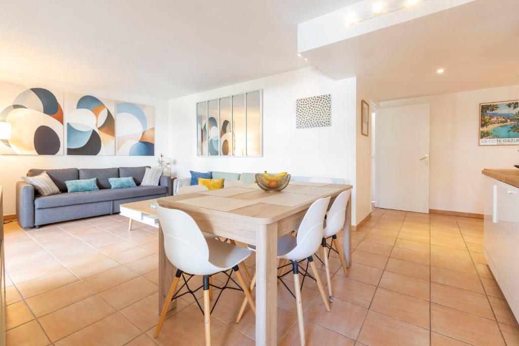 Palm Beach 3 BDR apartment with terrasse & parking close beaches - 5