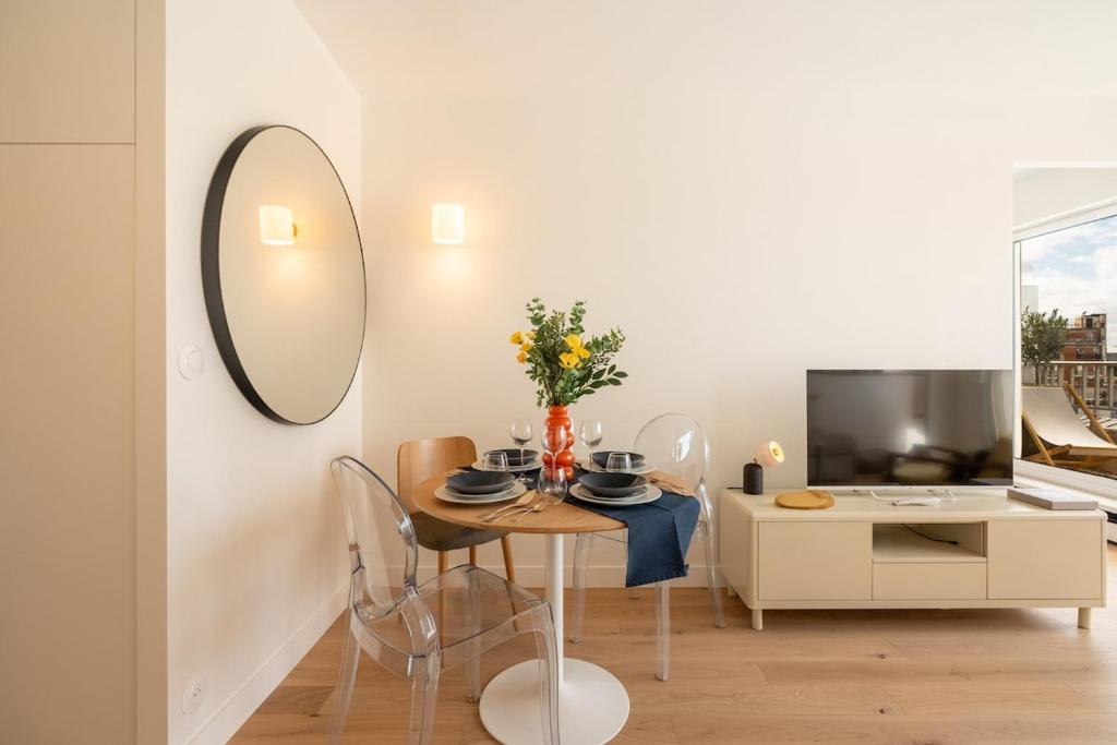 Appartement d'architecte - terrasse vue sur Paris - 5