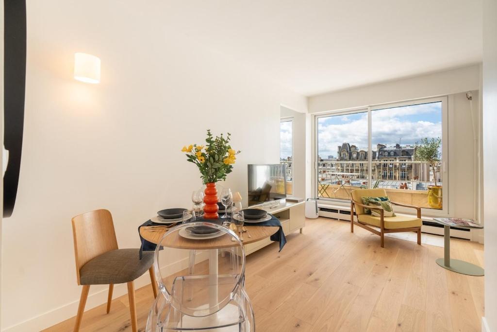 Appartement d'architecte - terrasse vue sur Paris - 4