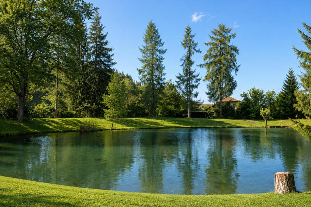 Haus mit Fischteich Natururlaub für Familien & Hunde - 2