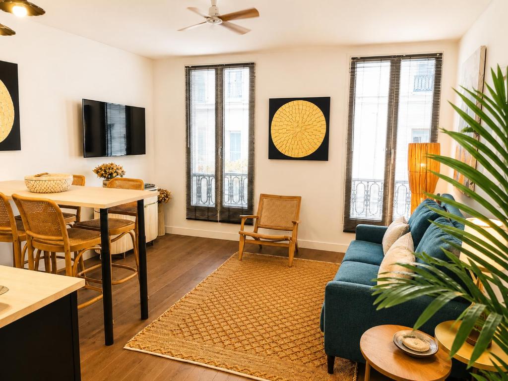 Stylish Apartment Near Montmartre & Moulin Rouge - 2