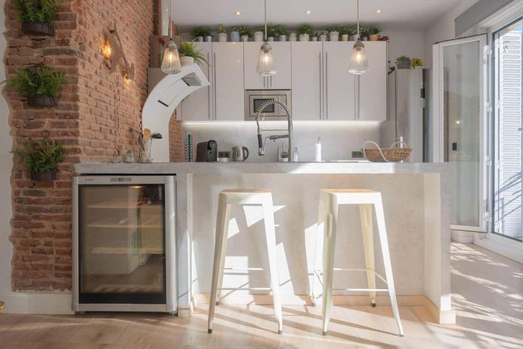 Luminoso y romántico apartamento-Loft en Chamberí - 3