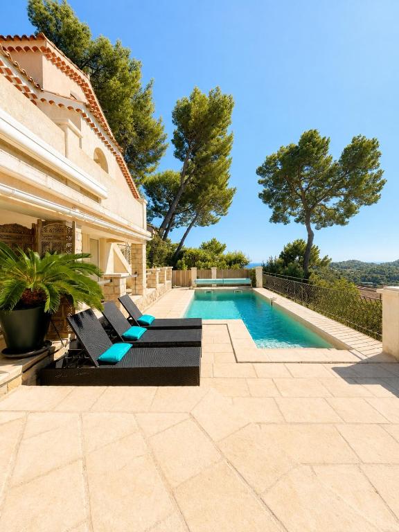 Villa Milina - Piscine chauffée et vue mer - 3
