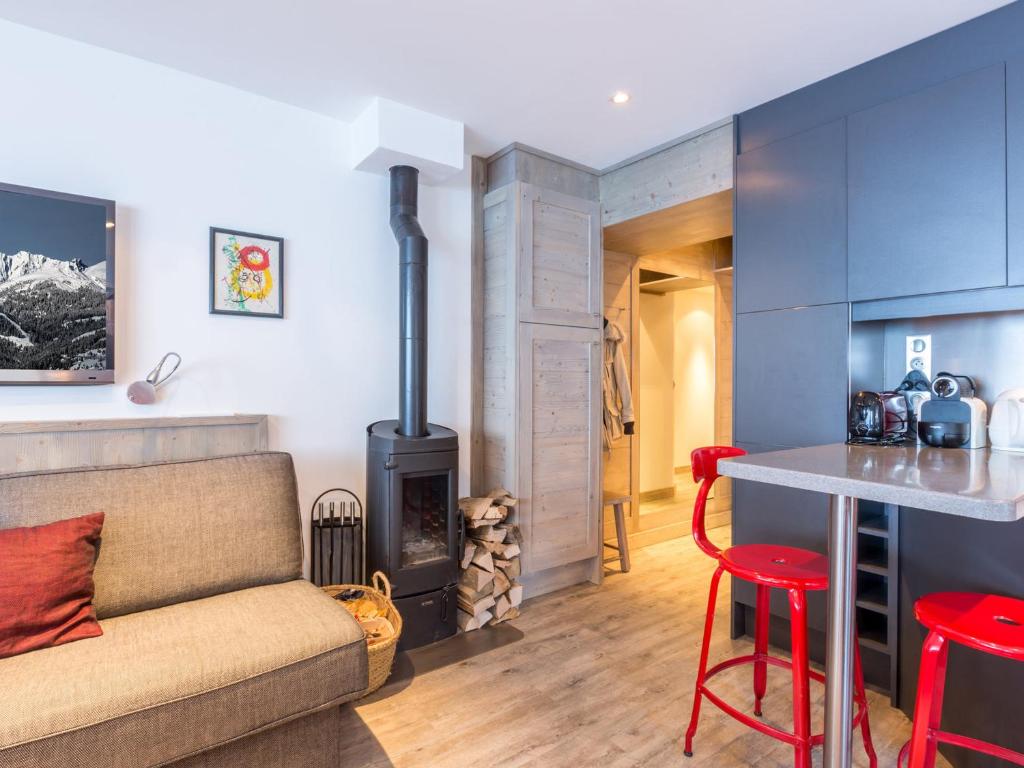 Appartement avec Poêle à Bois et Accès Direct Pistes - 2