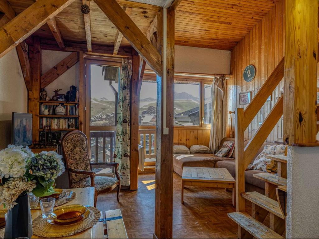 Appartement alpin rénové, vue montagne - 10 pers. - 1