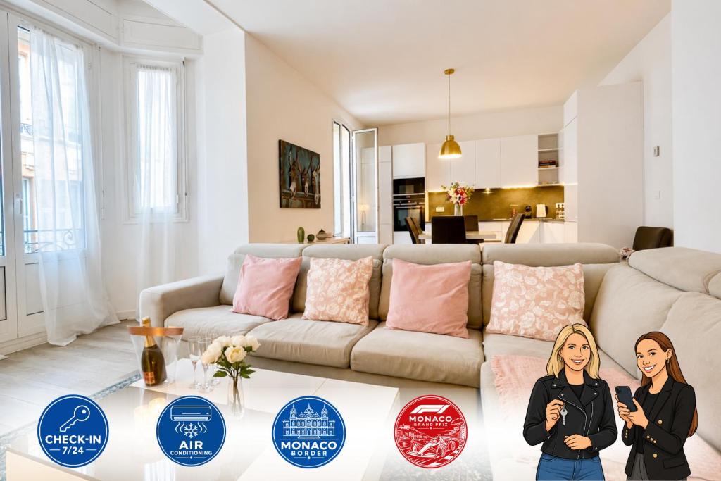 Spacious & Stylish 3 bedroom Near Monaco - 2