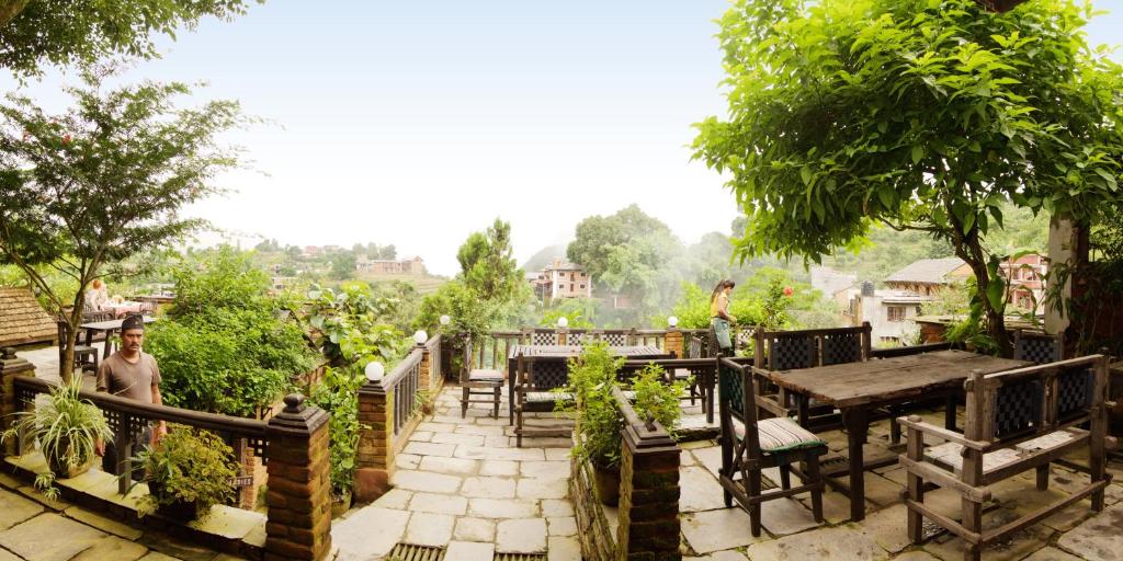 Restaurant, The Old Inn in Bandipur