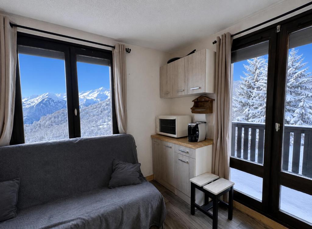 Studio rénové 4 pers - Huez - 2
