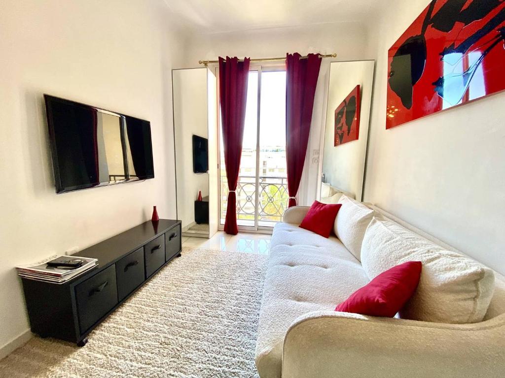 536 Cannes La Croisette - Studio au calme coté jardin - 4
