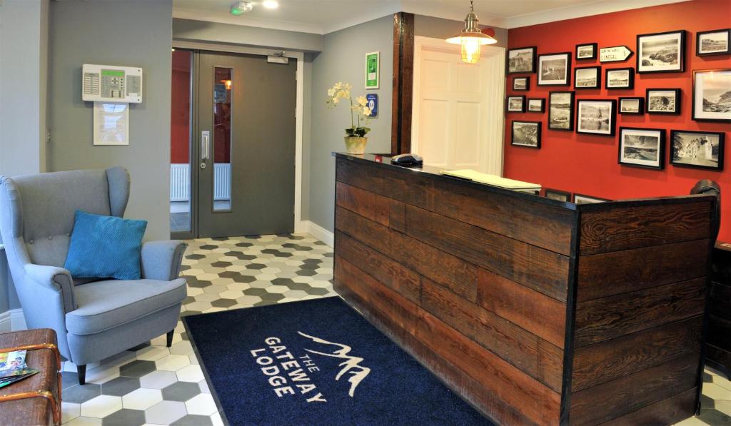 Lobby, The Gateway Lodge in Donegal