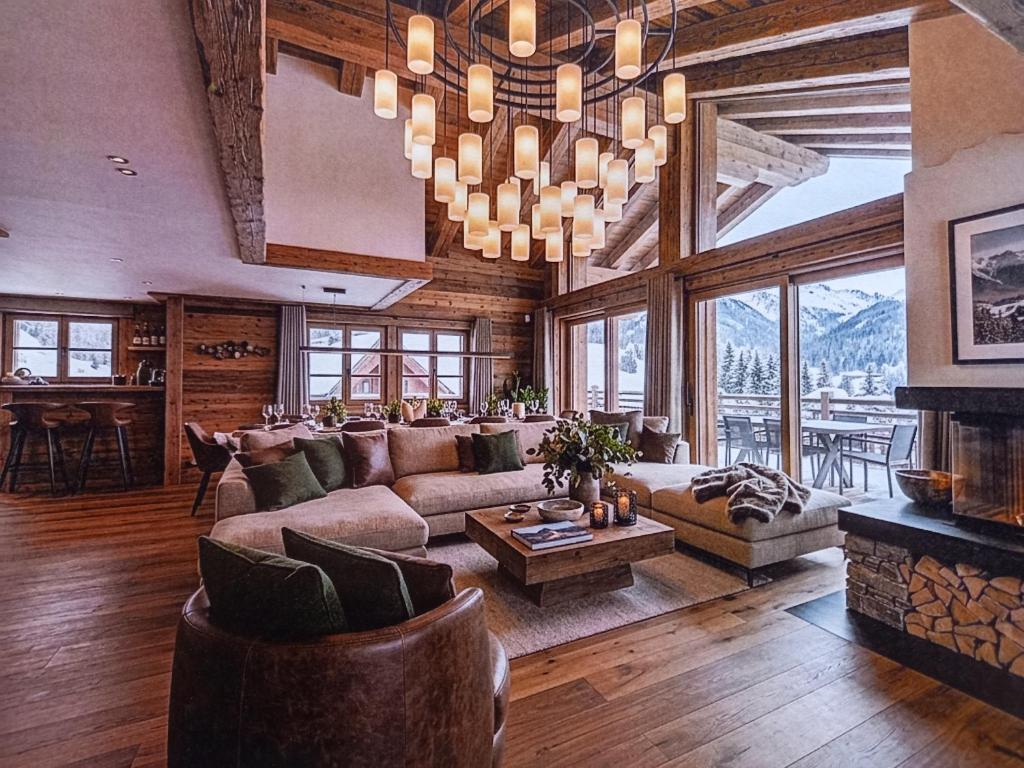 Chalet Bouleaux ski in/out - 2