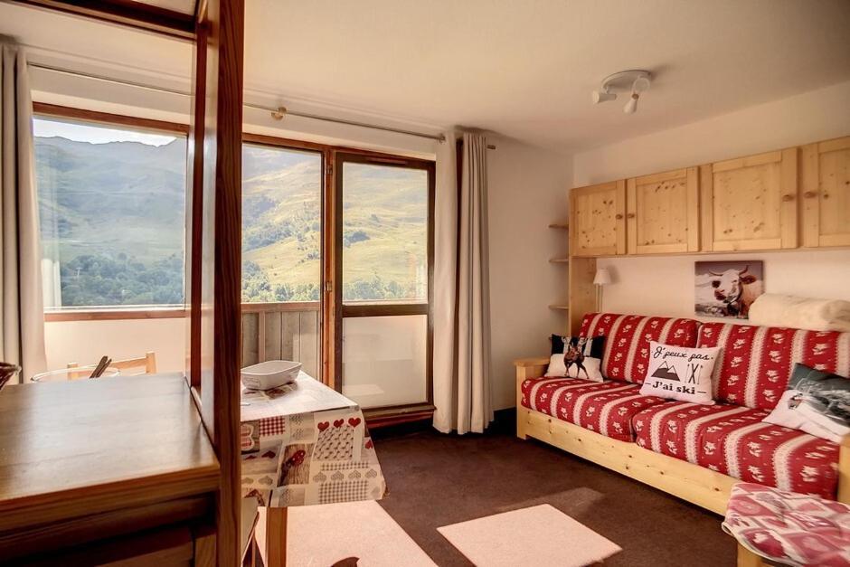 Résidence Sarvan - Appartement lumineux · Départ et retour skis aux pieds · Balcon MAE-2494 - 1
