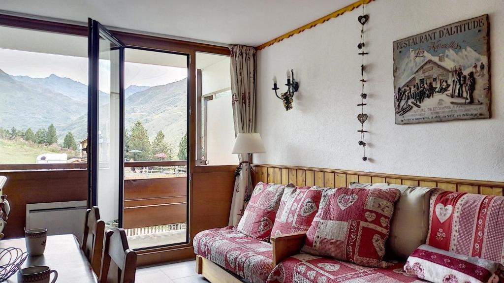 Résidence Les Charmettes - Studio lumineux avec coin montagne · Au pied des pistes · Balcon MAE-2834 - 4