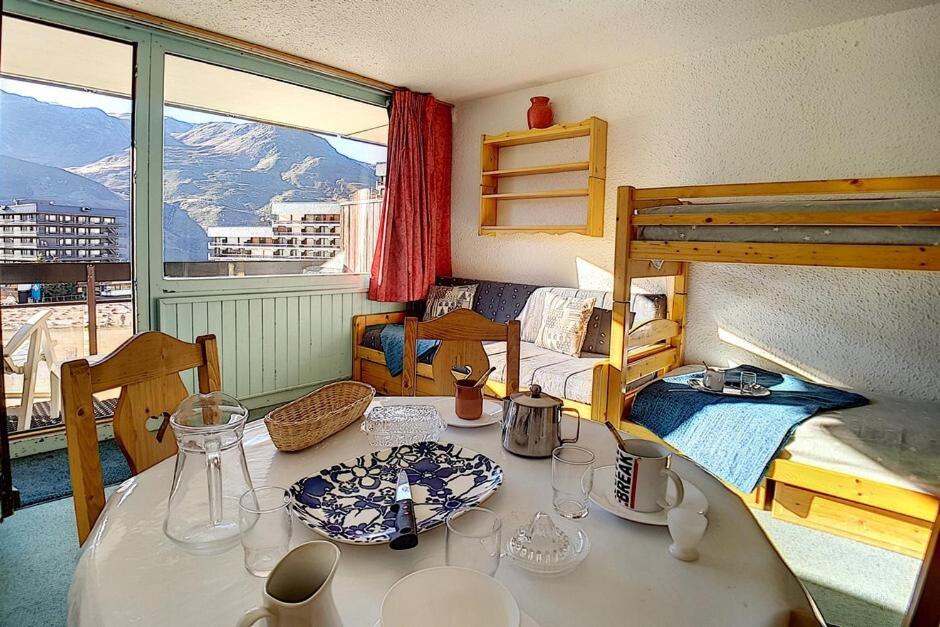 Résidence Aravis - Studio fonctionnel · Départ et retour skis aux pieds · Balcon MAE-3374 - 5