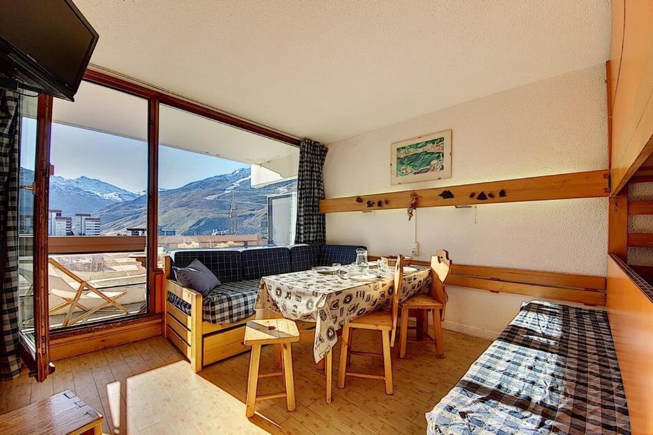 Résidence Chaviere - Studio lumineux · Départ et retour ski aux pieds · Balcon vue sur pistes MAE-3534 - 5
