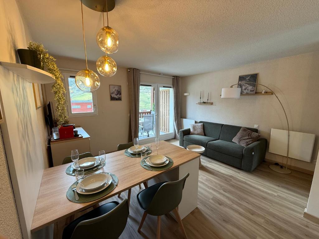Studio La Mongie - Moderne et cosy avec vue sur les pistes et piscine - 1