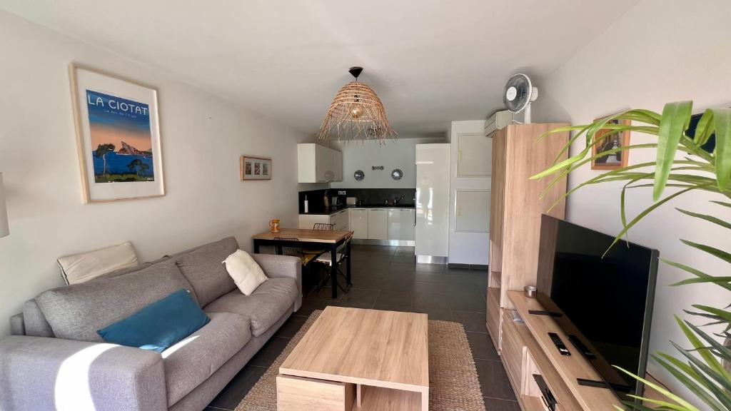 Les Meridiennes, Terrasse, Plages à 5mn et parking privé - 4