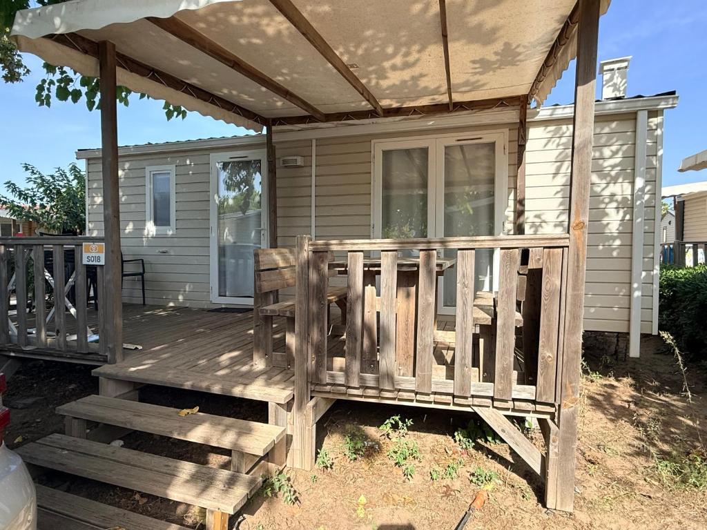 Mobile home 4 personnes au camping le petit mousse Vias - 1