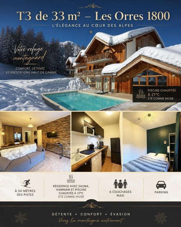 Le Refuge de la Combe d'Or, Fully south facing Swimming pool Spa - 1