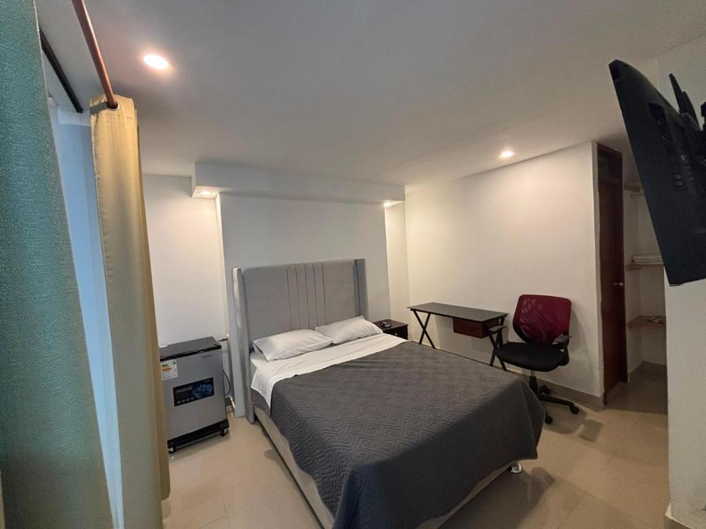 Suite Acogedora Wifi BañoTV AC - 4
