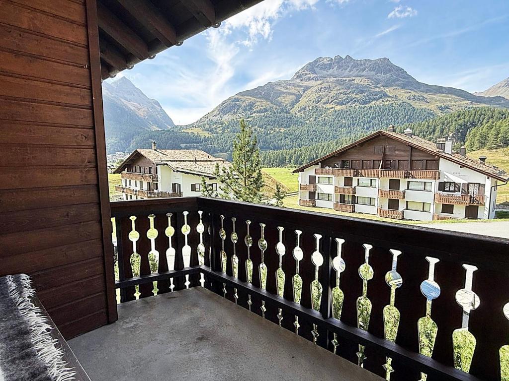 Arvenholz-Studio mit Balkon & Bergblick, 2 Personen, Parkplatz - CL06 - 4
