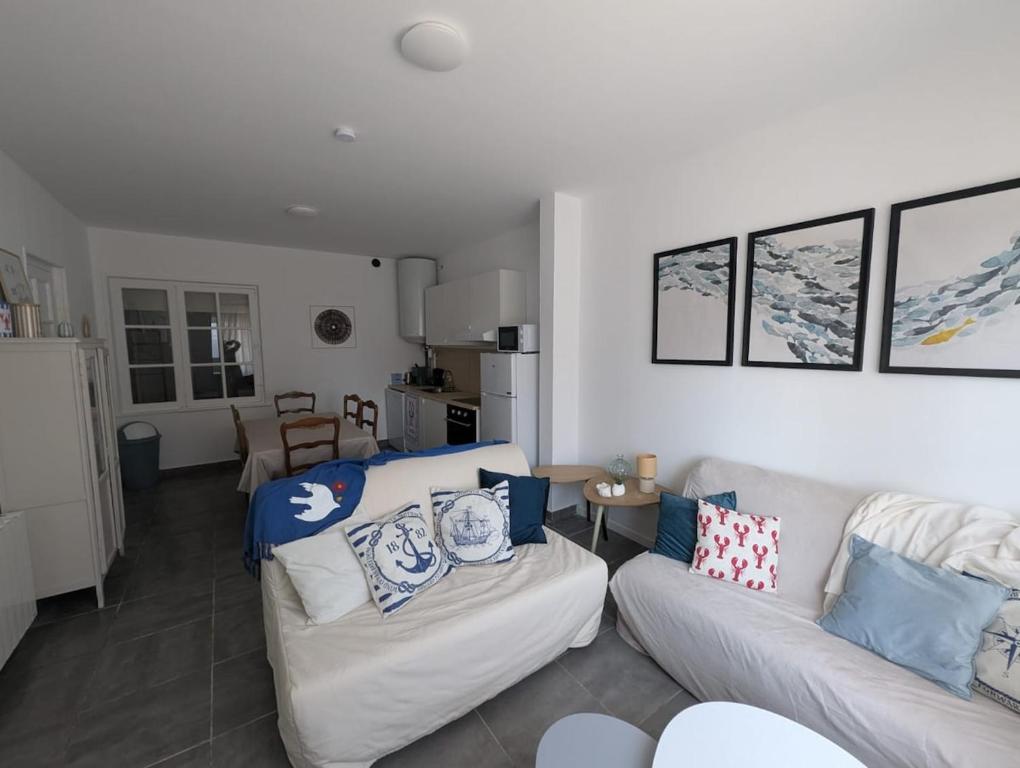 Le 55 Grand T2 plain pied 6 pers proche plage - 1