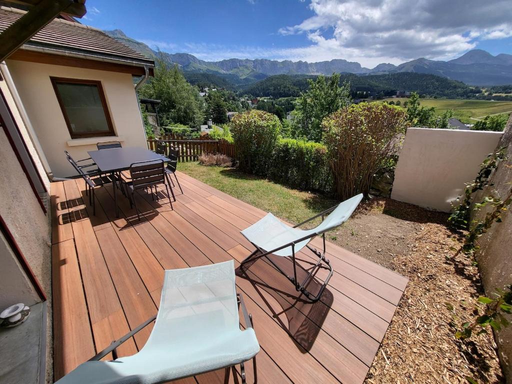 Bel appartement avec jardin et vue sur le Vercors - 1