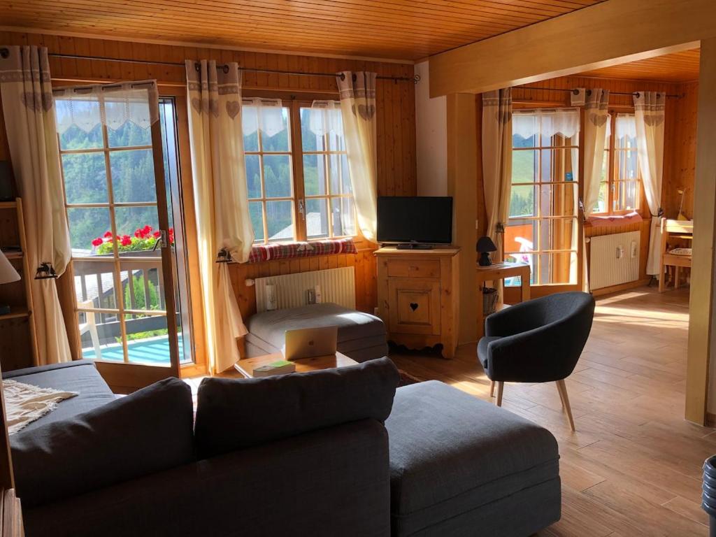 Bel appartement 6 à 10 p face aux dents du midi - 1