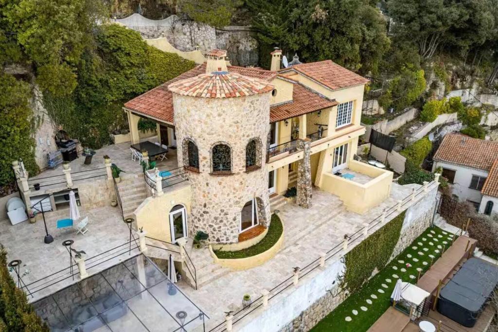 La Turbie Villa with Monaco Views, Pool & Sauna - 1