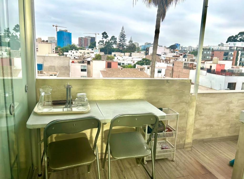 Mini estudo privado con terraza Miraflores surco - 5