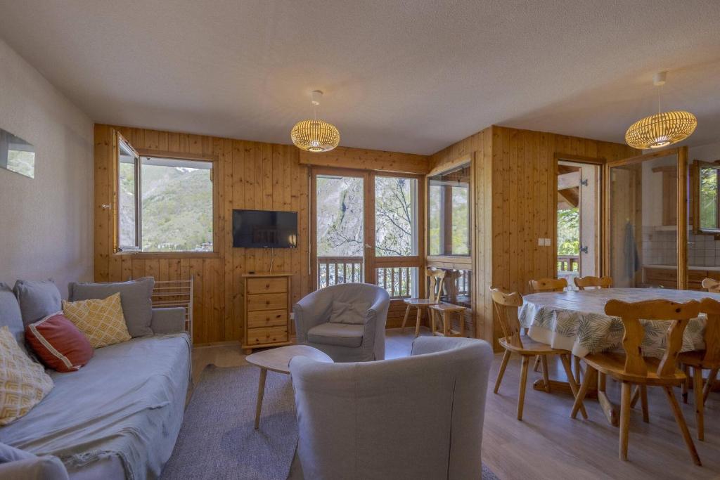 Chalet L'alp Du Pontet - 4 pièces cabine duplex 8 personnes exposé Sud-Ouest MAE-2081 - 3