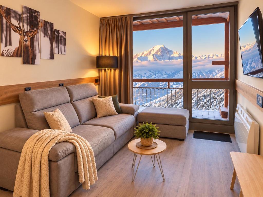 L'observatoire du MontBlanc - Ménage et lits faits inclus - Ski IN-OUT - Wifi - Arc 2000 - LaConciergerie du Varet - 4
