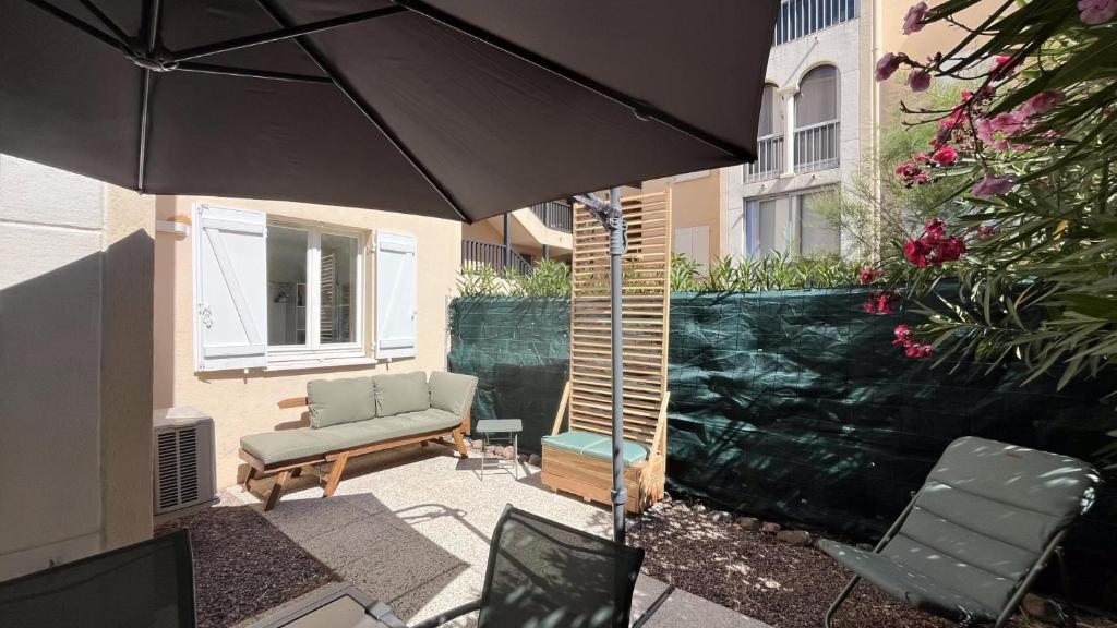 Appartement lagon bleu avec piscine commune et tennis - 5