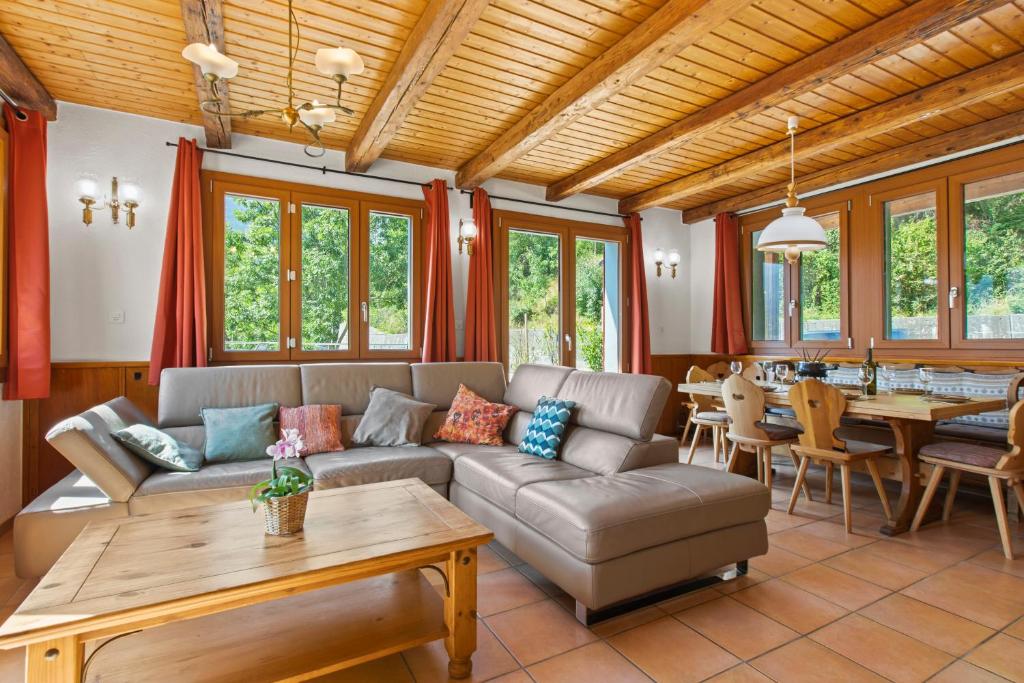Chalet 10 personnes, vue Dent Blanche, parking - 3