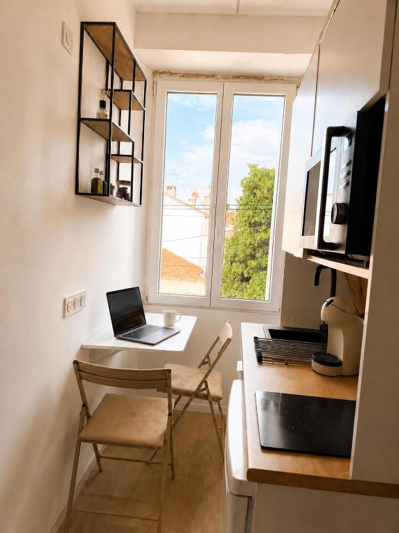 Studette bord de mer clim wifi espace de travail - 3