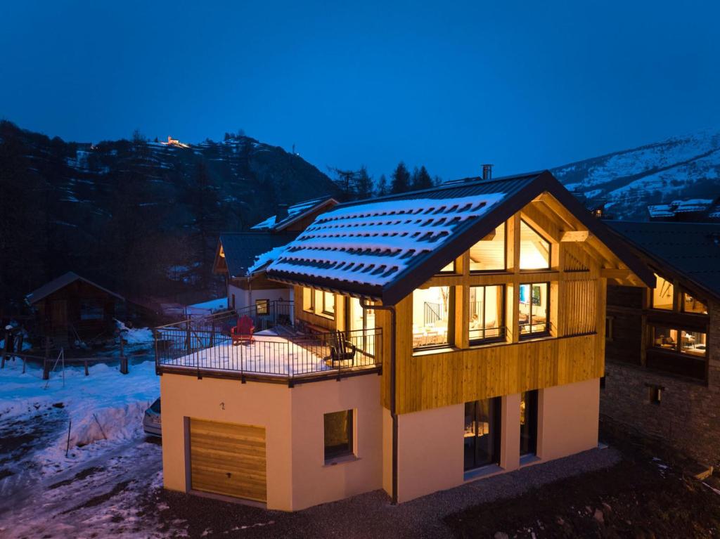 Chalet Le Baud'riez - Chalet 4 pièces mezzanine 11 personnes exposé Sud-Ouest MAE-7933 - 4