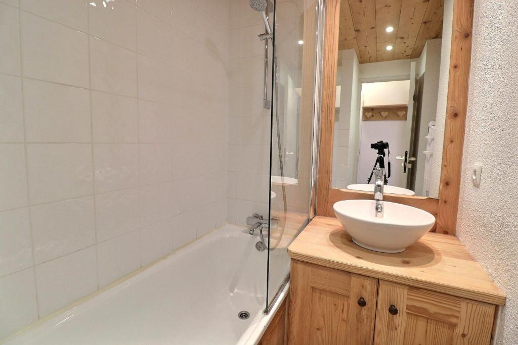 Résidence Pralin - CHARMANT STUDIO CABINE 4 PERSONNES - RENOVÉ - SKIS AUX PIEDS MAE-1803 - 4